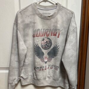 Journey Graphic Women's Sweatshirt - Gray Size L